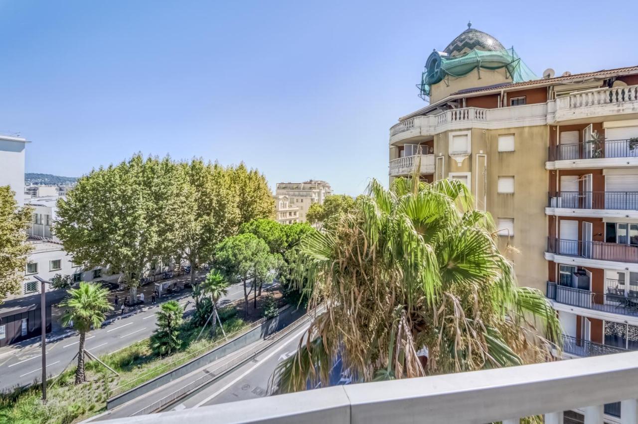 Greeter-Appartement Lumineux Avec Vue Sur La Mer 니스 외부 사진