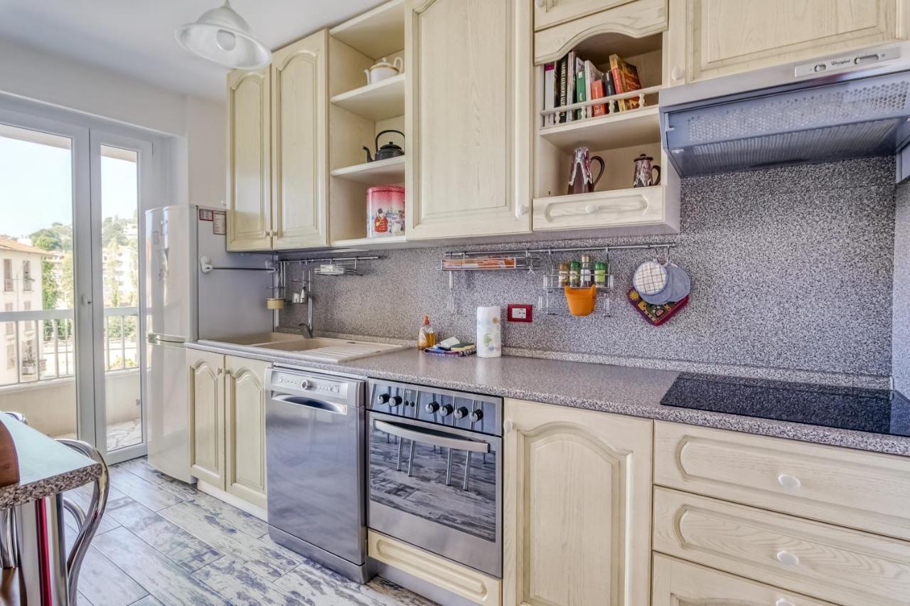 Greeter-Appartement Lumineux Avec Vue Sur La Mer 니스 외부 사진