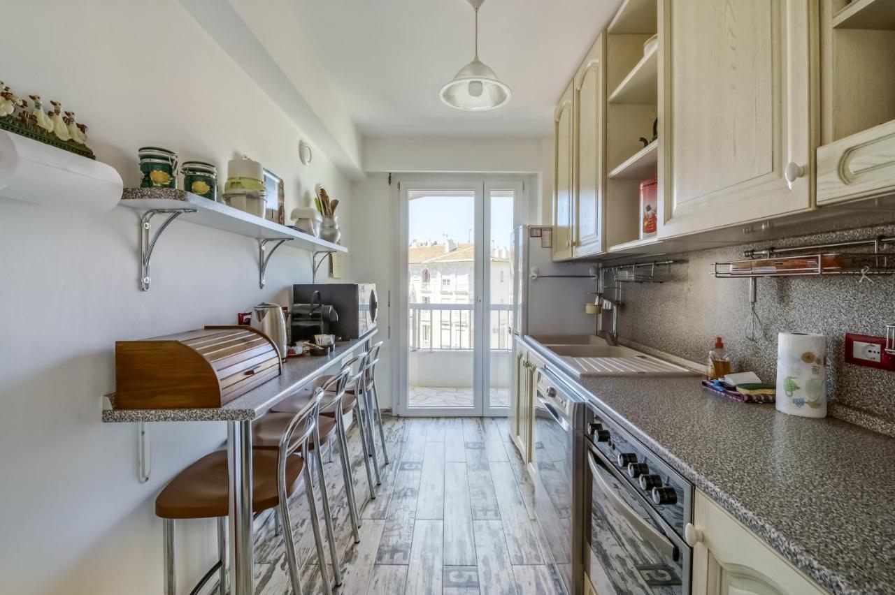 Greeter-Appartement Lumineux Avec Vue Sur La Mer 니스 외부 사진